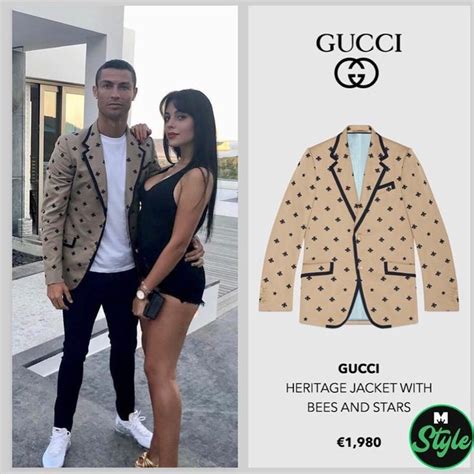 cristiano ronaldo jacket gucci|GUCCI X RONALDO .